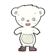 Cartoon Polar Bear Cub N34