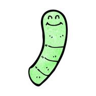 Cartoon Worm N42
