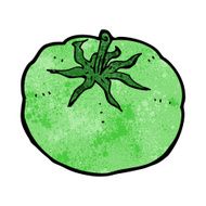 cartoon green tomato N7