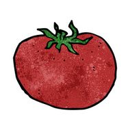 Cartoon Tomato N125