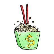 cartoon noodles in box N8