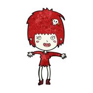 Cartoon Vampire Girl N208