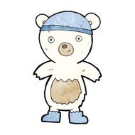 cartoon cute polar bear N32