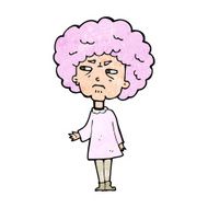cartoon old lady N11
