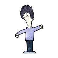 cartoon vampire man N98