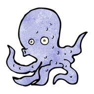 Cartoon Octopus N79