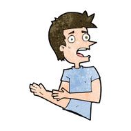 cartoon stressed man N65