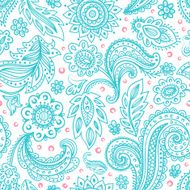 Beautiful floral seamless