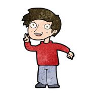 cartoon boy posing for photo N8