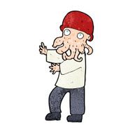 cartoon monster man N12