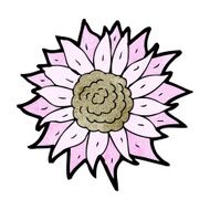 Cartoon Sunflower N28
