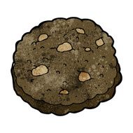 chocolate chip cookie cartoon N9