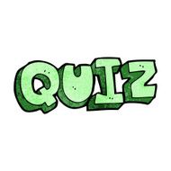 cartoon quiz sign N8