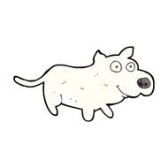 cartoon happy little dog N9