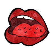 cartoon open mouth N17