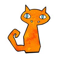 Cartoon Cat N218