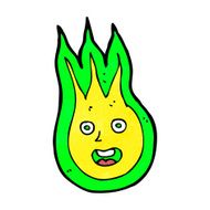 cartoon friendly fireball N16
