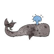 Cartoon Whale N82