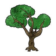Cartoon Tree N162