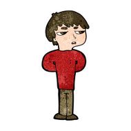 cartoon antisocial boy N9