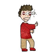 cartoon terrified boy N9