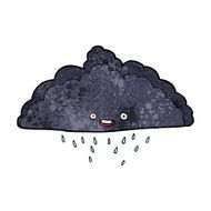 Cartoon Rain Cloud N45