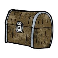 Cartoon Treasure Chest N19