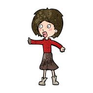 Cartoon Woman N47