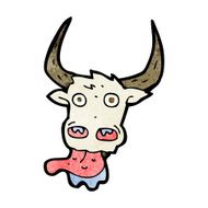 Cartoon Cow Face N8