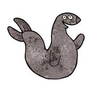 cartoon happy seal N17