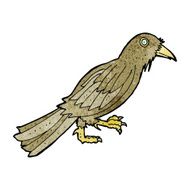Cartoon Crow N26