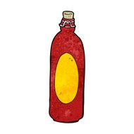cartoon traditional bottle N17