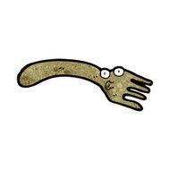 cartoon fork N36