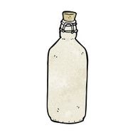 cartoon traditional bottle N18