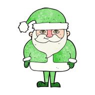 cartoon happy santa claus N26