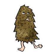 Cartoon monster N107