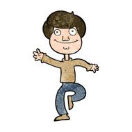 cartoon dancing man N48