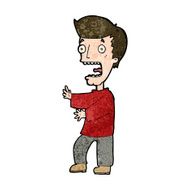 cartoon terrified man N227