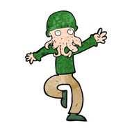 cartoon alien monster man N18