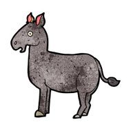 Cartoon Mule N12