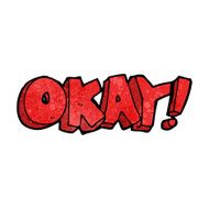 cartoon okay sign N6