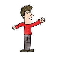 Cartoon Man Reaching N9