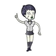 cartoon halloween girl N18