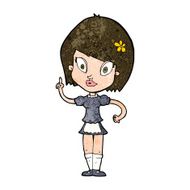 cartoon pretty maid N9