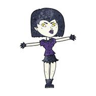 Cartoon Vampire Girl N213