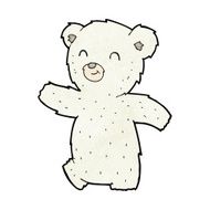 cute cartoon polar bear N43