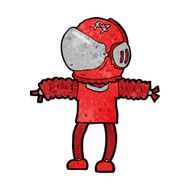 Cartoon Astronaut N121