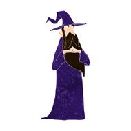 cartoon old wizard N8