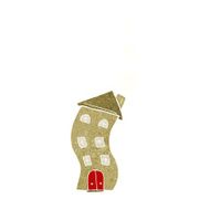 funny cartoon house N10