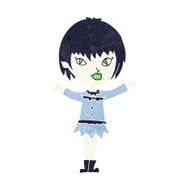 Cartoon Vampire Girl N215